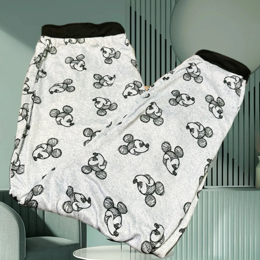 Disney Mickey Mouse Print Joggers size L - Picture 5 of 9